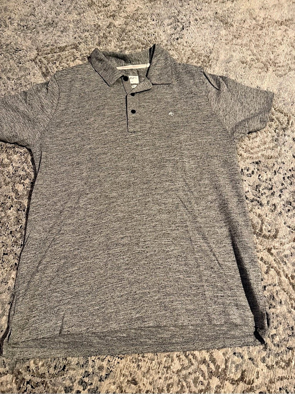rag & bone Gray Polo Size Large